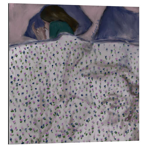 Obraz na aluminium Cozy in my bed
