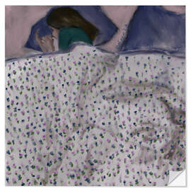 Wall sticker Cozy in my bed - Osheens Gallery