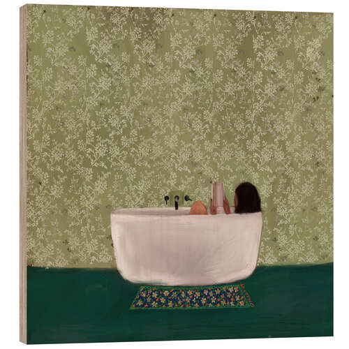 Wood print Deep soak