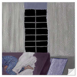 Wall sticker Quiteness - Osheens Gallery