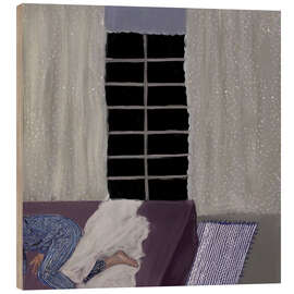 Obraz na drewnie Quiteness - Osheens Gallery