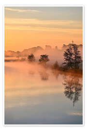 Wall print Beautiful start to the day by the river - Bernhard Kaiser