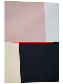 Acrylic print Geometric Shapes no. 10