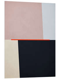 Hartschaumbild Geometric Shapes no. 10