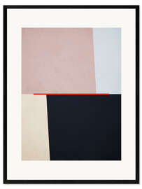 Gerahmter Kunstdruck Geometric Shapes no. 10