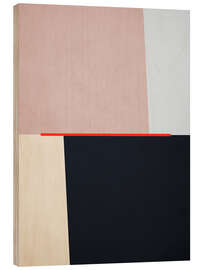 Holzbild Geometric Shapes no. 10