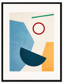 Impresión de arte enmarcada Colour Geometry no. 2 - Adriano Oliveira