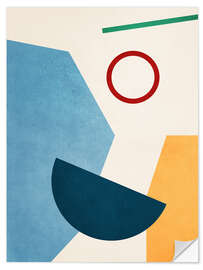 Wall sticker Colour Geometry no. 2