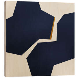 Obraz na drewnie Synergy no. 2 - Adriano Oliveira