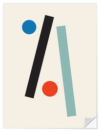 Wandsticker Geometrische Harmonie Nr. 4