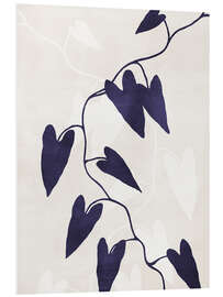 Hartschaumbild Abstract Botanical no. 8