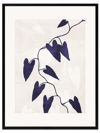 Gerahmter Kunstdruck Abstract Botanical no. 8