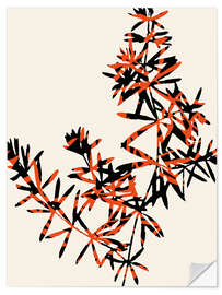 Wandsticker Abstract Botanical no. 7