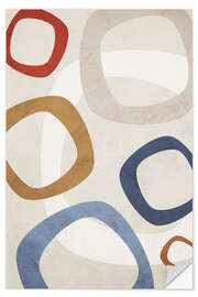 Wandsticker Geometric Shapes no. 8