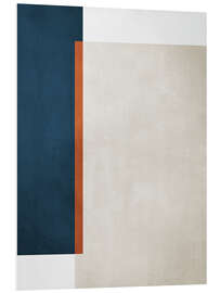 Hartschaumbild Geometric Shapes no. 17