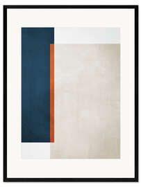 Gerahmter Kunstdruck Geometric Shapes no. 17