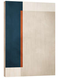Obraz na drewnie Geometric Shapes no. 17 - Adriano Oliveira