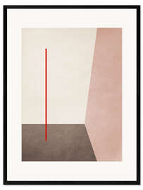 Gerahmter Kunstdruck Geometric Shapes no. 4