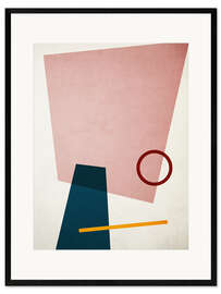 Impresión de arte enmarcada Colour Geometry no. 1 - Adriano Oliveira