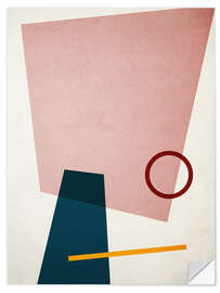 Wall sticker Colour Geometry no. 1 - Adriano Oliveira