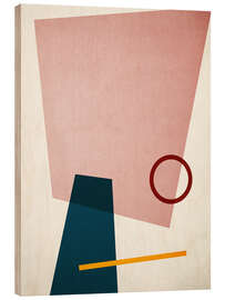 Holzbild Colour Geometry no. 1 - Adriano Oliveira