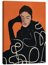 Lienzo Thinking of a moment - Branka Kodžoman