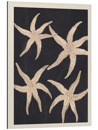 Aluminium print Starfish Harmony