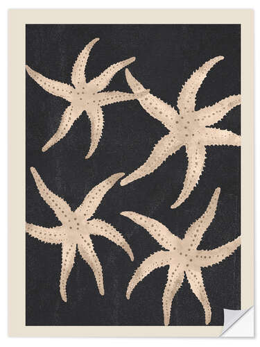 Sticker mural Starfish Harmony