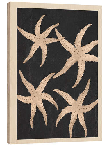 Obraz na drewnie Starfish Harmony