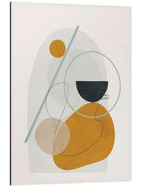 Magnettafel Abstrakte Formen II