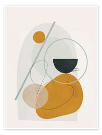 Obraz Abstract Shapes II - Branka Kodžoman