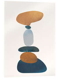 Acrylglasbild Balance-Steine II - Branka Kodžoman