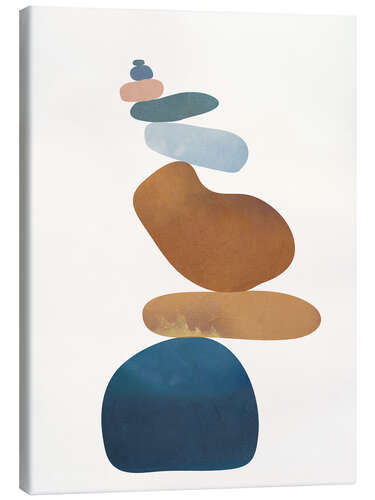 Canvas print Balancing Stones I