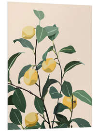 Hartschaumbild Lemon