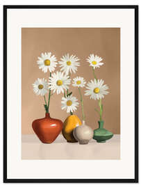Gerahmter Kunstdruck Daisy Harmony - Branka Kodžoman