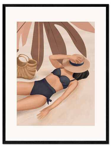 Framed art print That Summer Feeling I