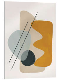 Cuadro de plexi-alu Abstract Shapes I - Branka Kodžoman