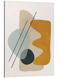 Magnettafel Abstrakte Formen I