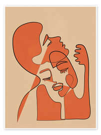 Obraz Abstract Faces I - Branka Kodžoman