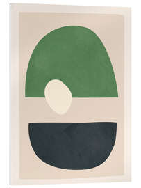 Quadro em plexi-alumínio Floating Abstraction