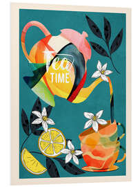 Hartschaumbild Teezeit