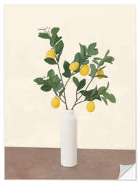 Wandsticker Lemon Branches II