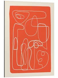 Alubild Lines in Space I