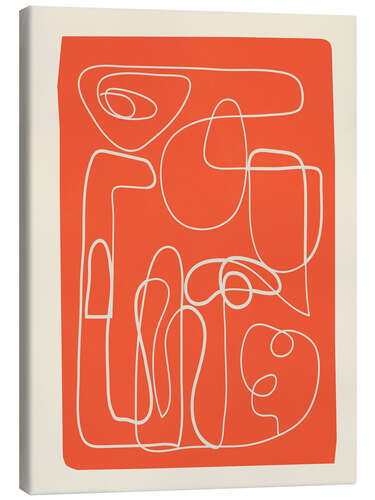 Canvas print Lines in Space I