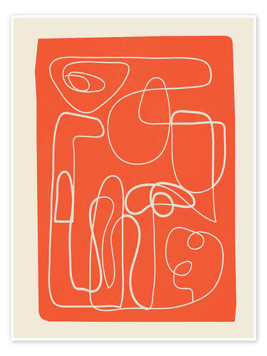 Plakat Lines in Space I