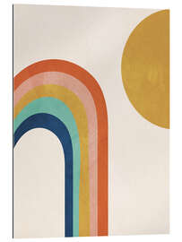 Gallery Print Sonne und Regenbogen