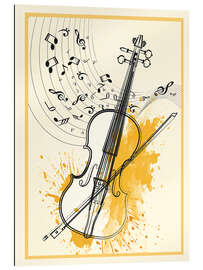 Gallery Print Minimal Violin