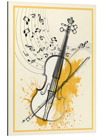 Magnettafel Minimal Violin