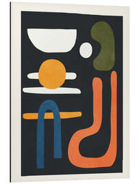 Alubild Abstract Colourful Setting II - Branka Kodžoman