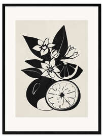 Stampa artistica con cornice Minimalist Oranges II